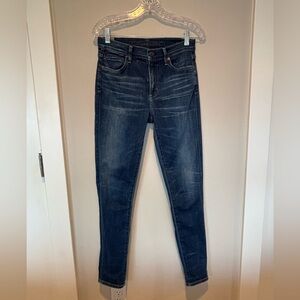 Citizens Of Humanity Blue Denim High-Rise Jeans 27